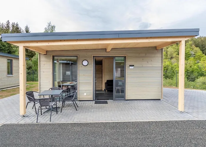 Tatil Evi Bungalows In Hallschlag Am Kronenburger See Mit Terrasse